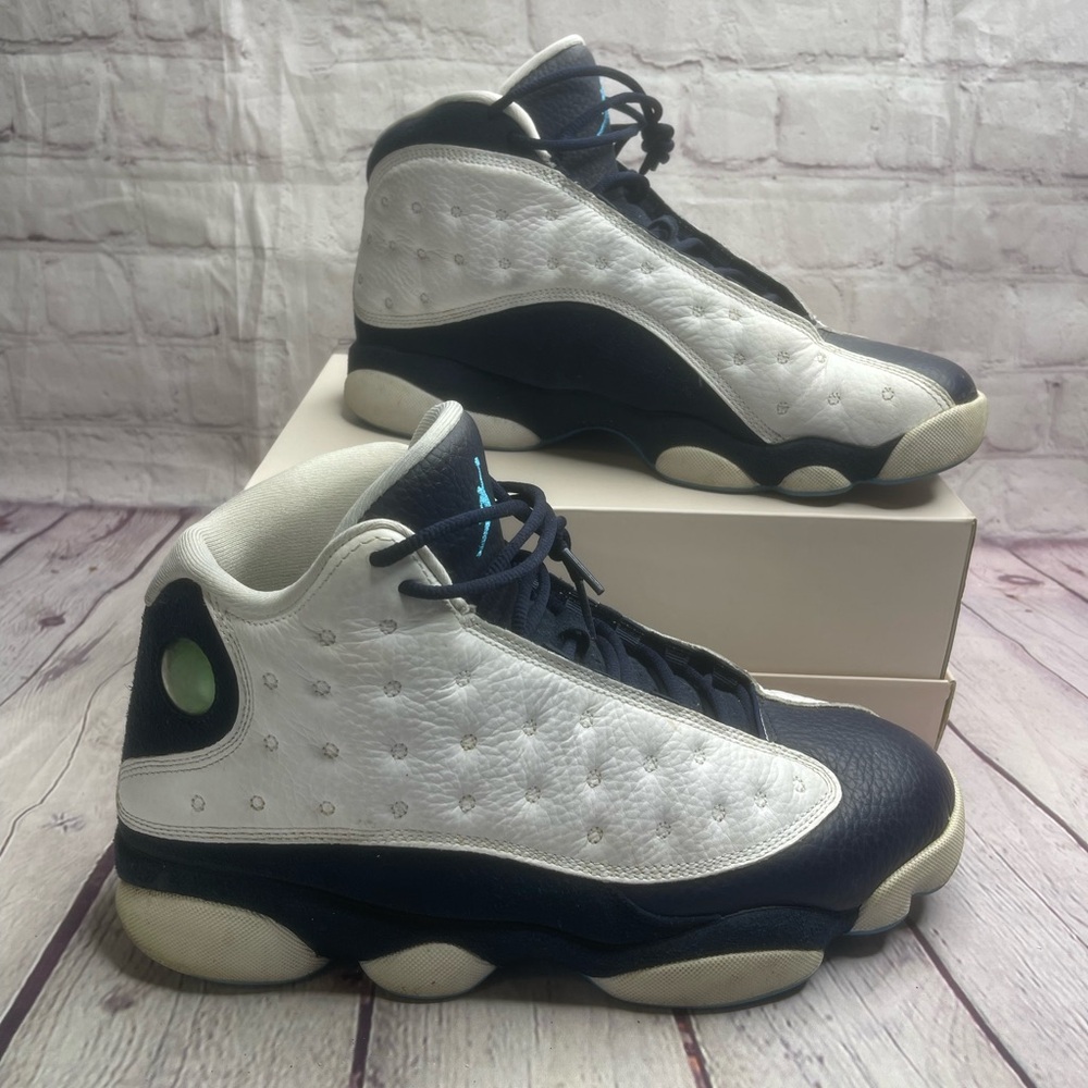 Air Jordan 13 Retro “Obsidian” Men’s size 9.5 (414571-144) Navy/white/baby blue